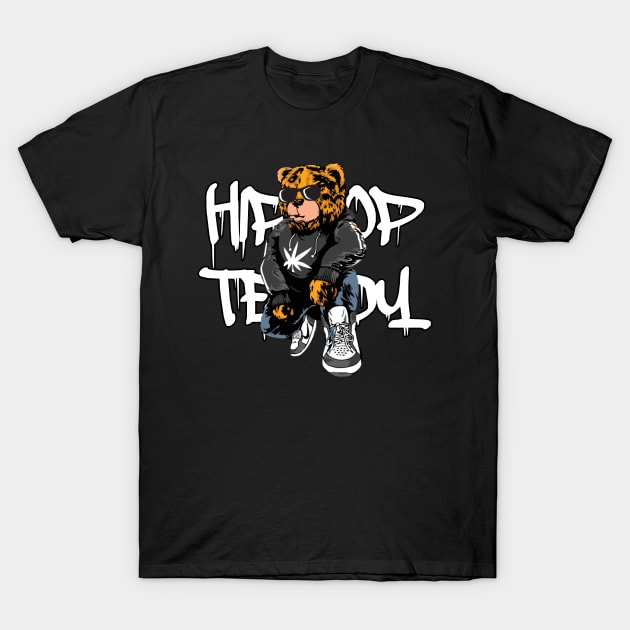 Hip hop teddy T-Shirt by Ritvik Takkar